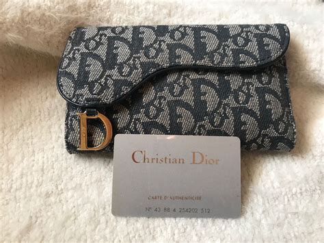 authentic dior monogram wallet.